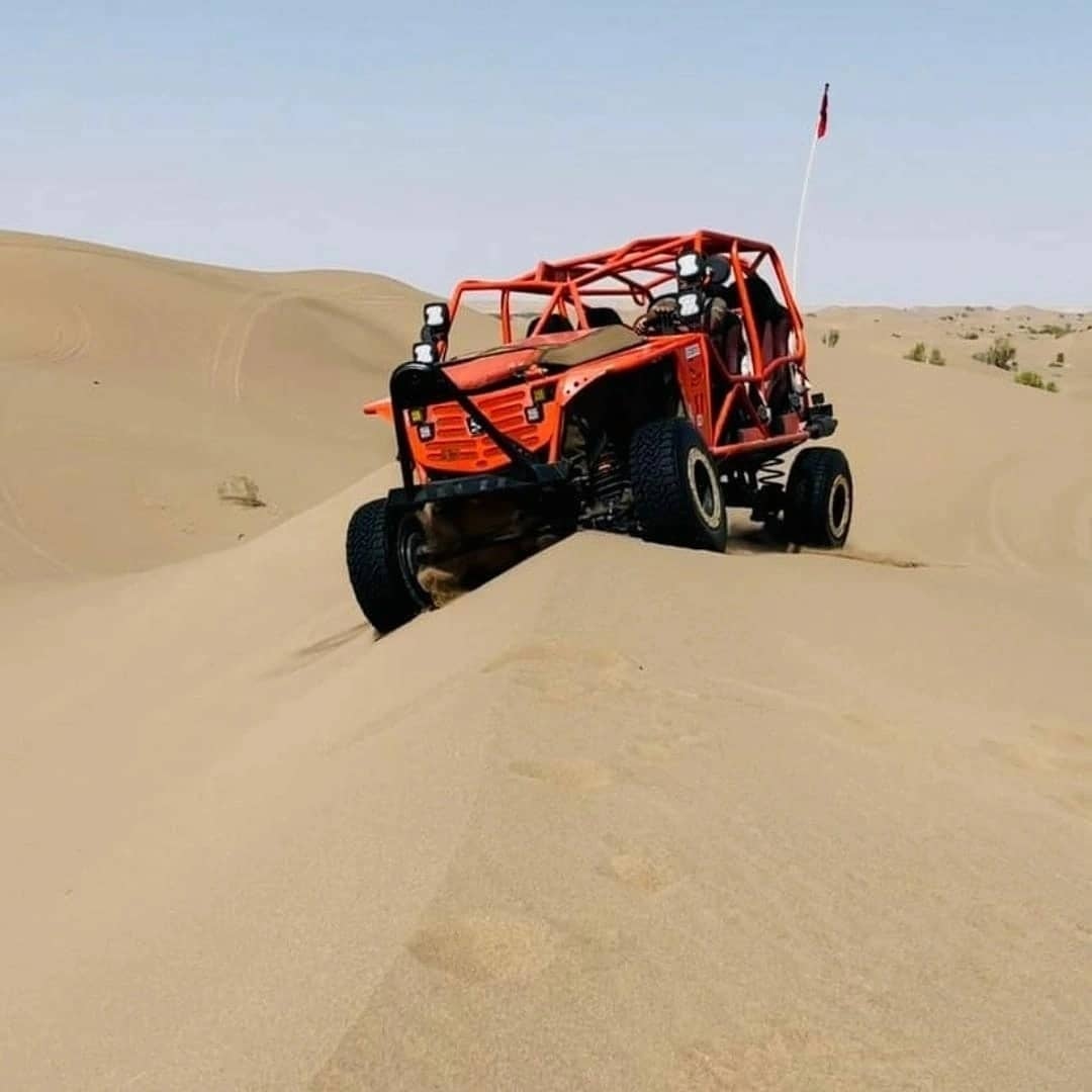 باگی و افرود سواری در کویر مرنجاب