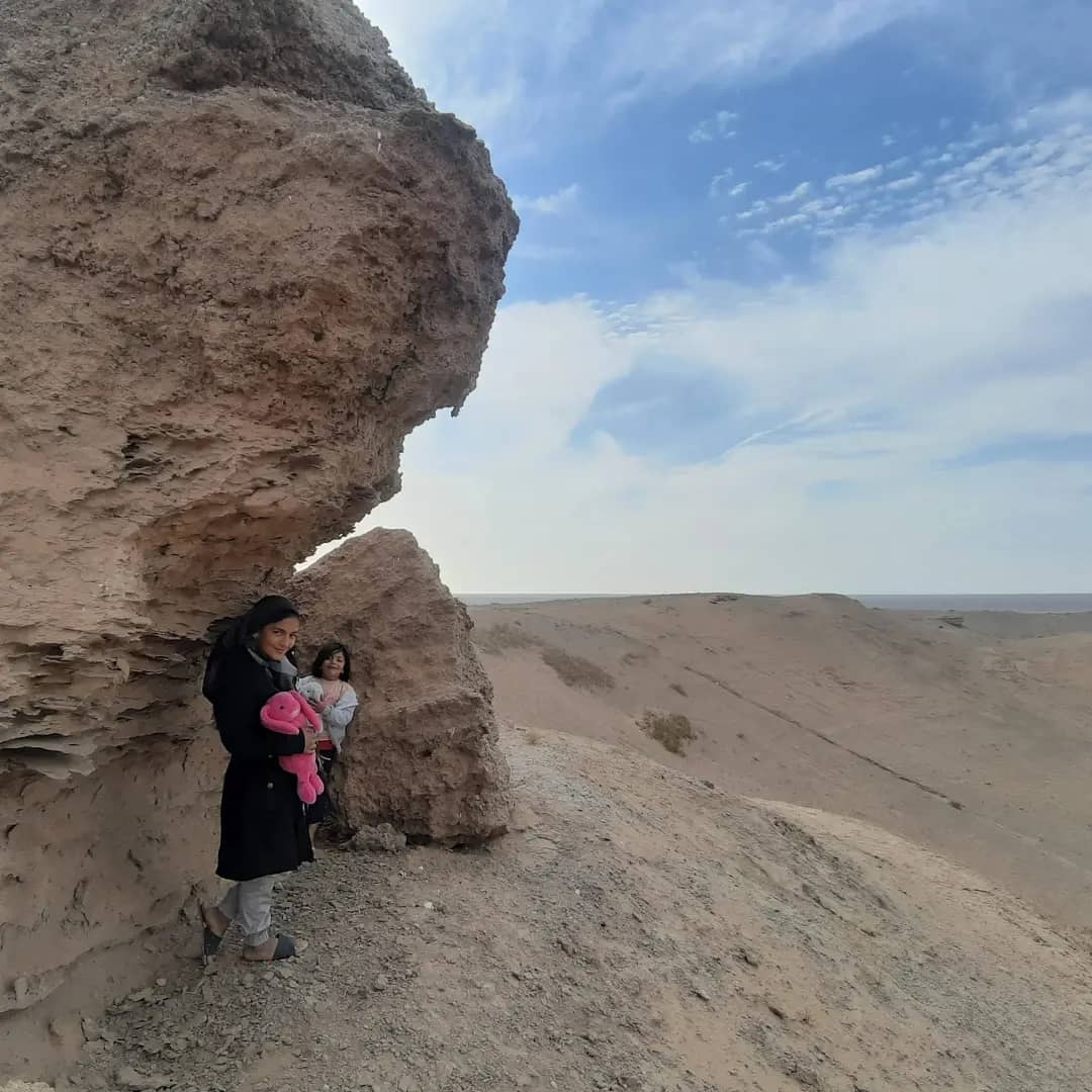 نقاط بازدید کویرمرنجاب دره زاغی